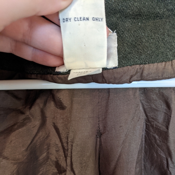 SOLD ✅ Gap Size L Wool Coat Green - Picture 8 of 9